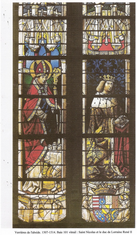 Saint Nicolas et le duc de Lorraine René II